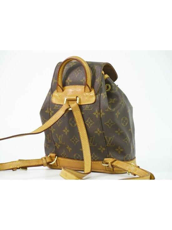 Louis Vuitton LV Mini Montsouris Monogram Backpack Brown main image 4